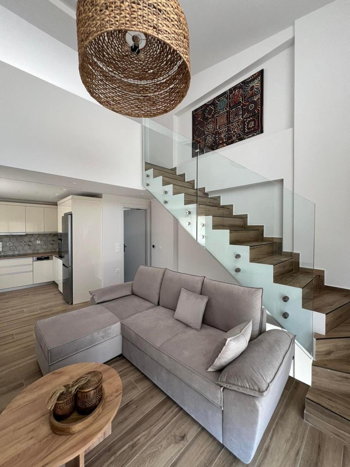 Mylos Ridge Villas - Perseus Ayios Nikitas Bagian luar foto
