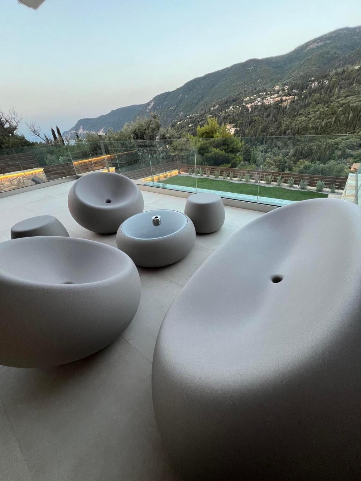 Mylos Ridge Villas - Perseus Ayios Nikitas Bagian luar foto